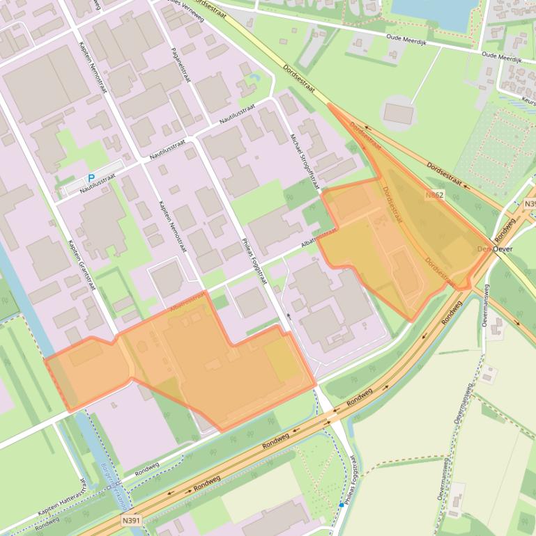 Kaart van postcodegebied 7821AM.