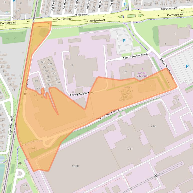 Kaart van postcodegebied 7821AV.