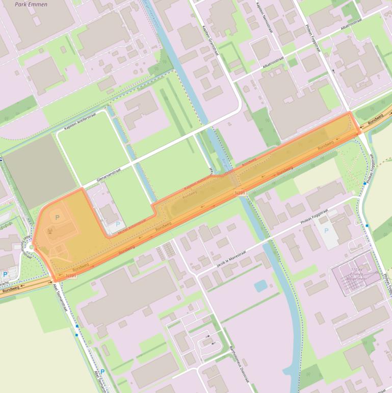 Kaart van postcodegebied 7821AW.