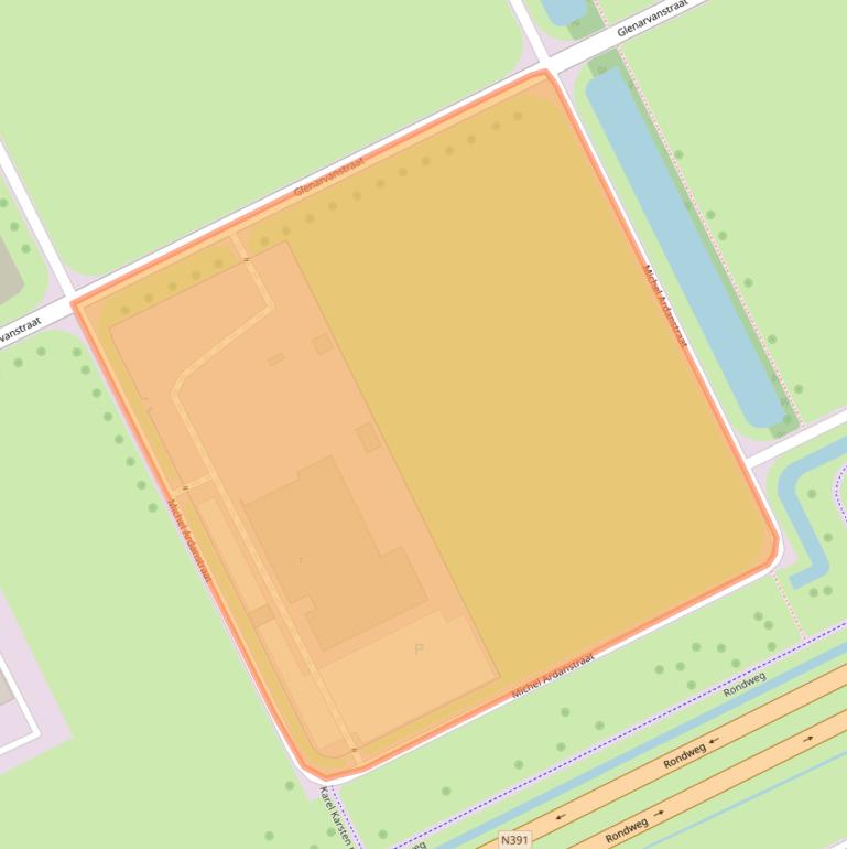 Kaart van postcodegebied 7821BB.