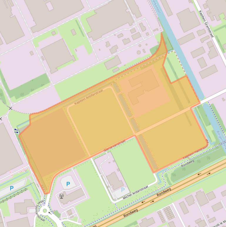 Kaart van postcodegebied 7821BG.