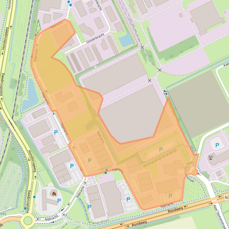 Kaart van postcodegebied 7821CA.