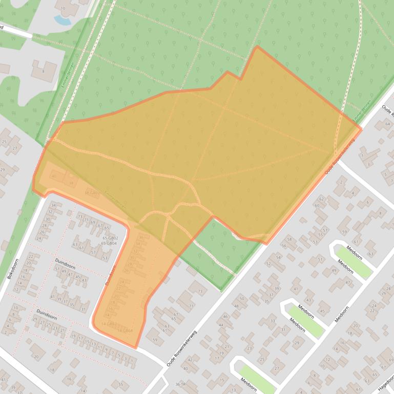 Kaart van postcodegebied 7822AL.