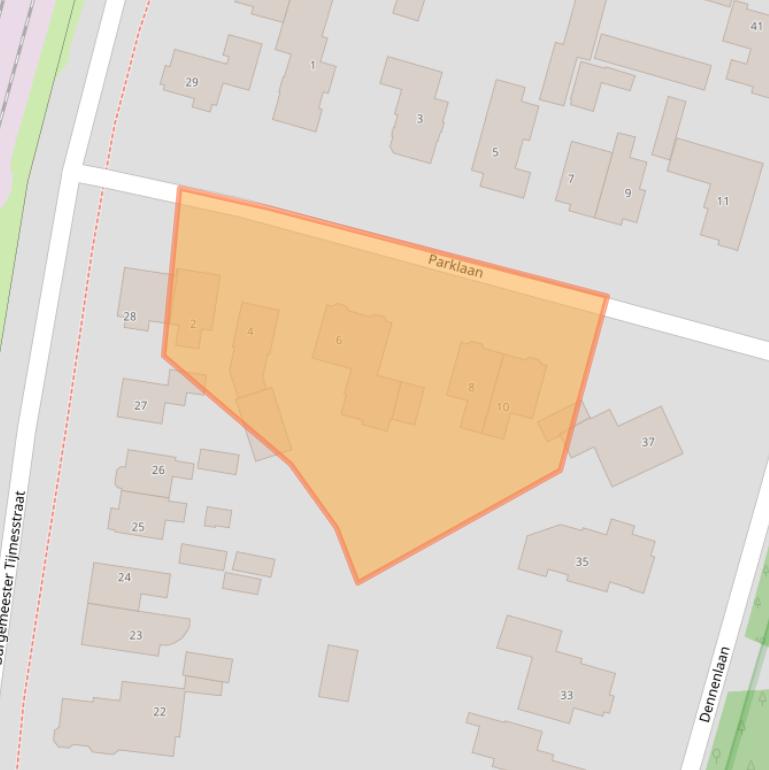 Kaart van postcodegebied 7822EB.