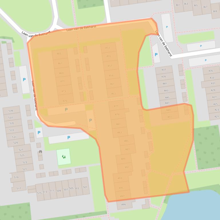 Kaart van postcodegebied 7823AL.
