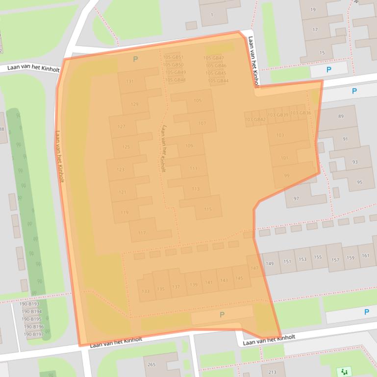 Kaart van postcodegebied 7823GC.