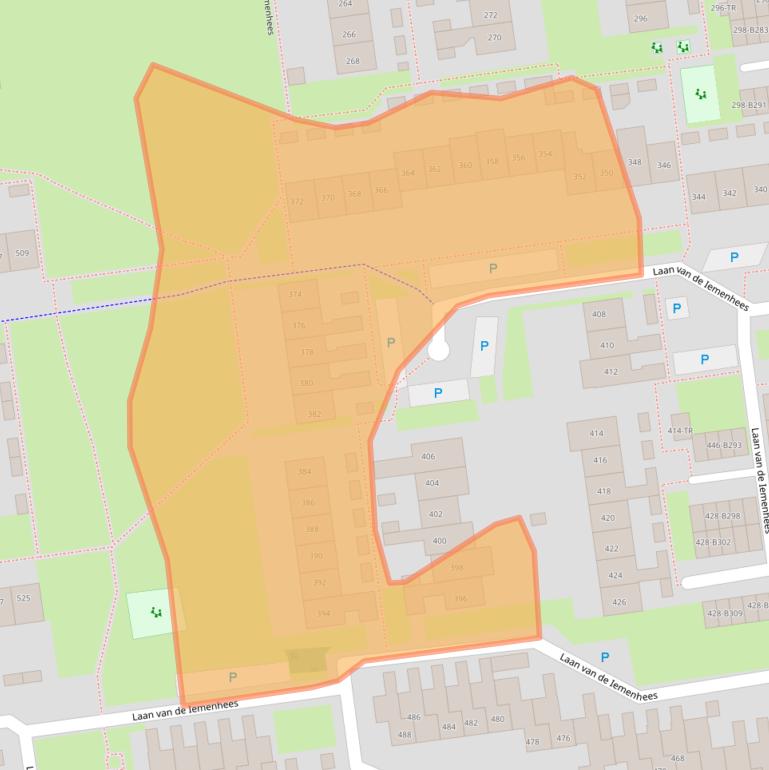 Kaart van postcodegebied 7823JS.