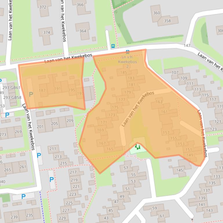 Kaart van postcodegebied 7823KD.