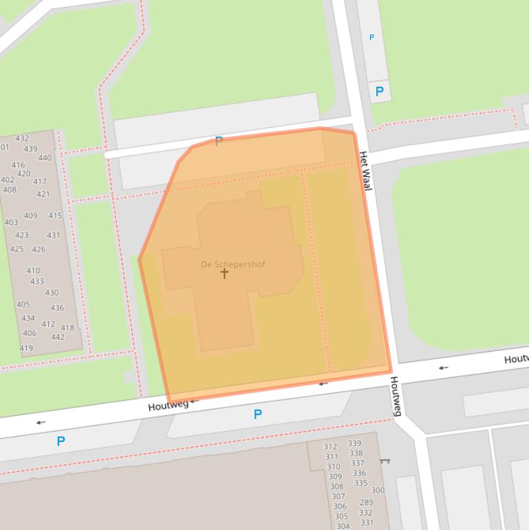 Kaart van postcodegebied 7823NS.