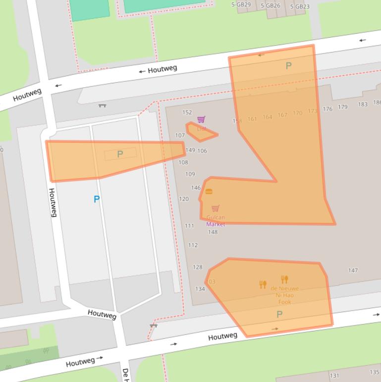 Kaart van postcodegebied 7823PE.