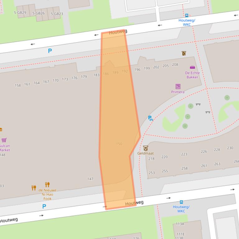 Kaart van postcodegebied 7823PK.