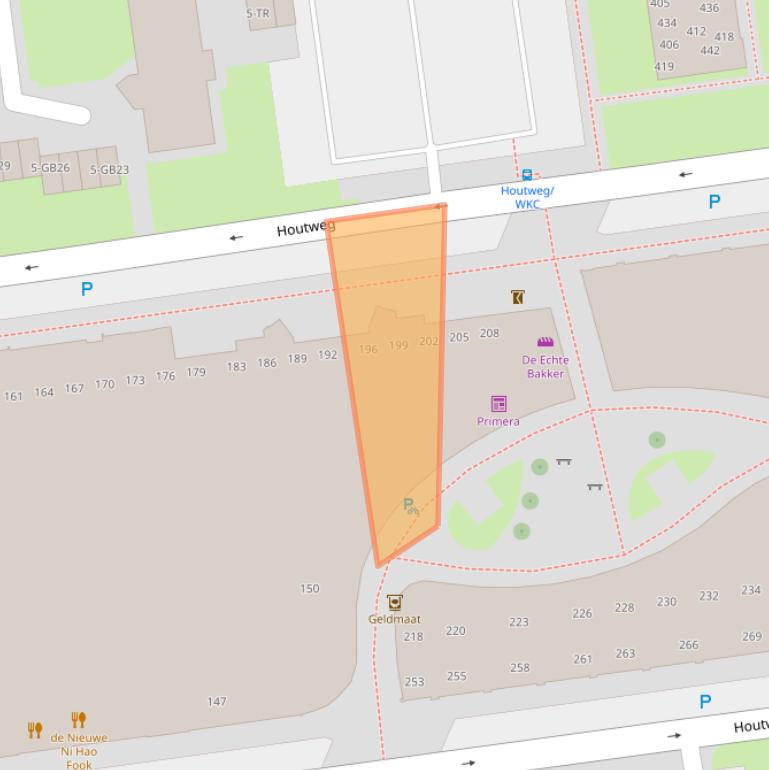 Kaart van postcodegebied 7823PL.