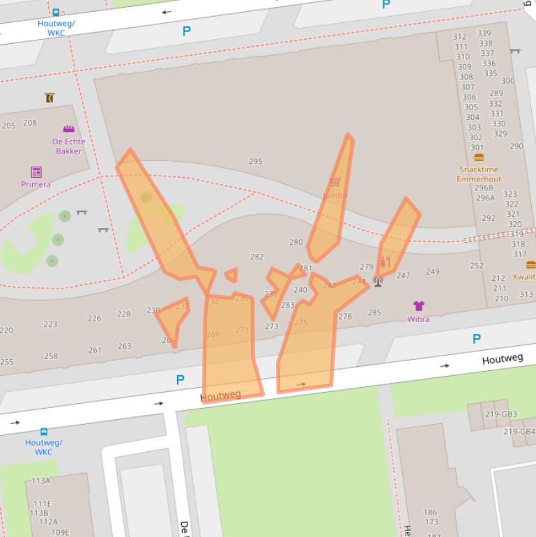 Kaart van postcodegebied 7823PP.