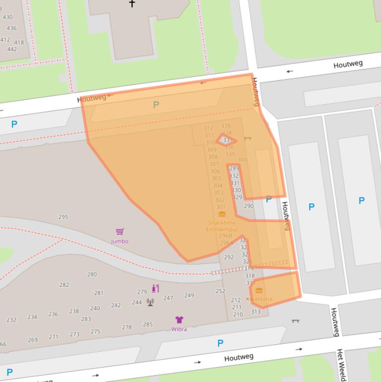 Kaart van postcodegebied 7823PW.