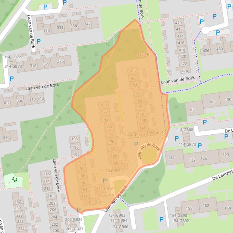 Kaart van postcodegebied 7823RD.