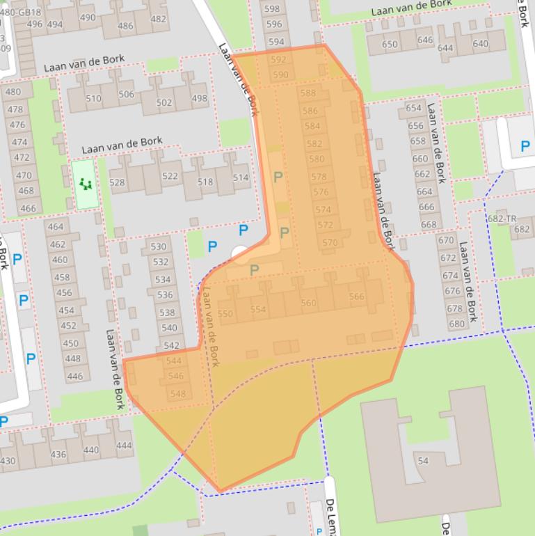 Kaart van postcodegebied 7823RN.