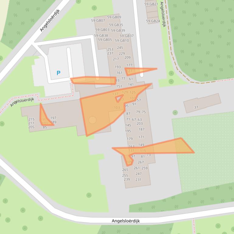 Kaart van postcodegebied 7824AD.