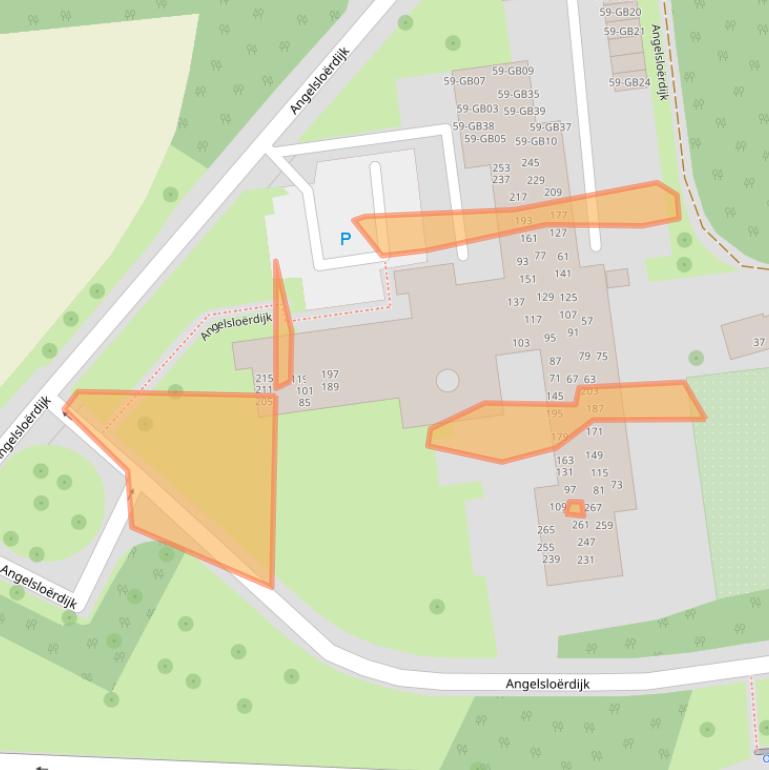 Kaart van postcodegebied 7824AG.