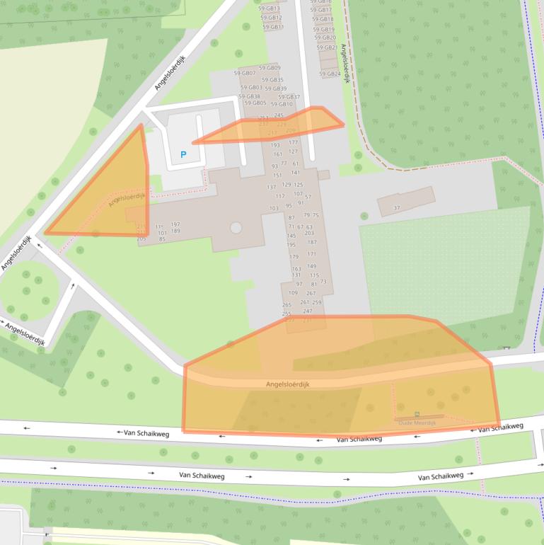 Kaart van postcodegebied 7824AH.