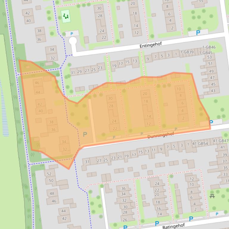 Kaart van postcodegebied 7824AW.