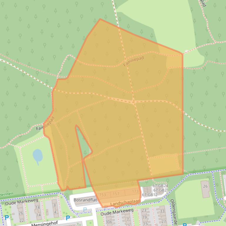 Kaart van postcodegebied 7824BG.