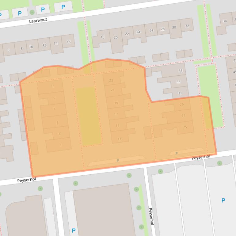 Kaart van postcodegebied 7824CM.