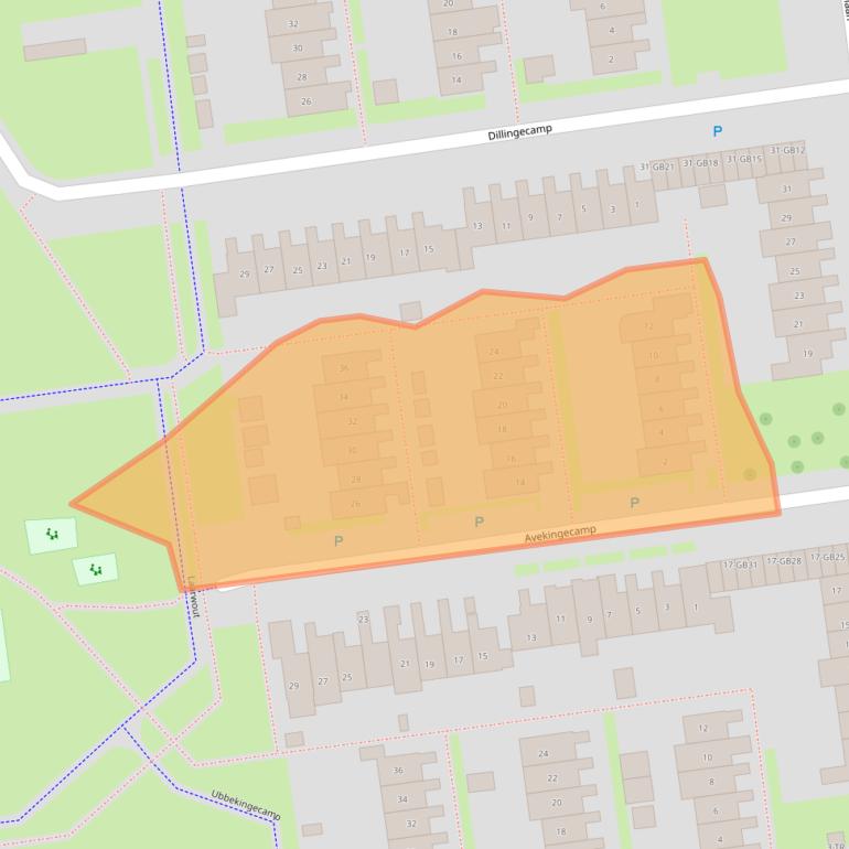 Kaart van postcodegebied 7824EG.