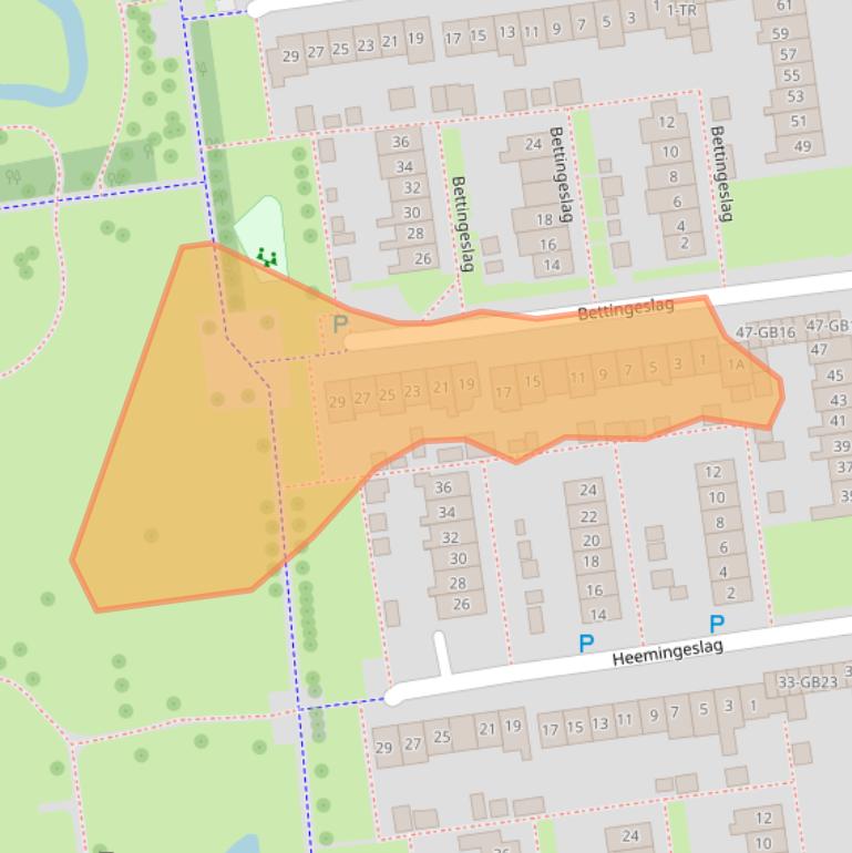 Kaart van postcodegebied 7824HC.
