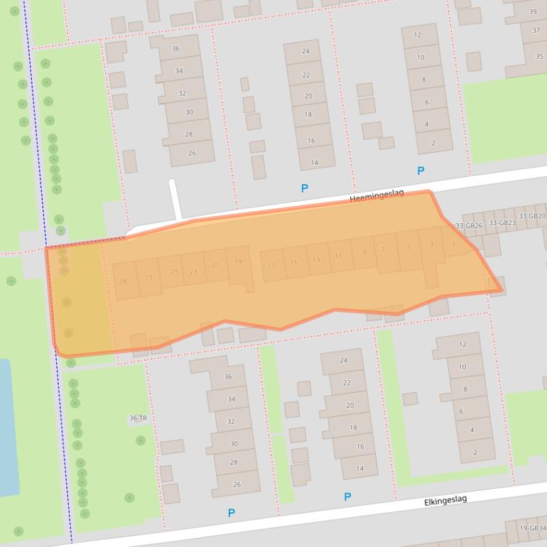 Kaart van postcodegebied 7824HE.