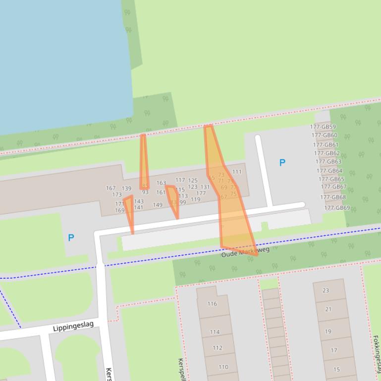 Kaart van postcodegebied 7824JC.