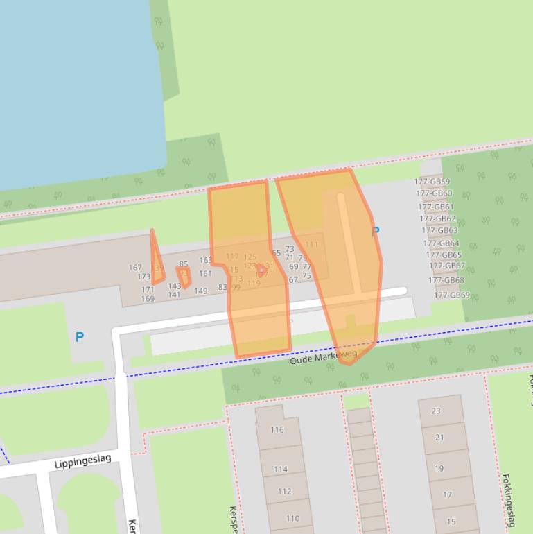 Kaart van postcodegebied 7824JD.