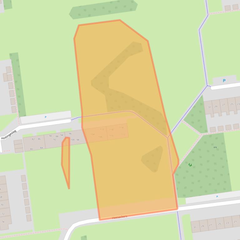 Kaart van postcodegebied 7824KL.