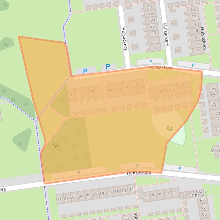 Kaart van postcodegebied 7824LC.