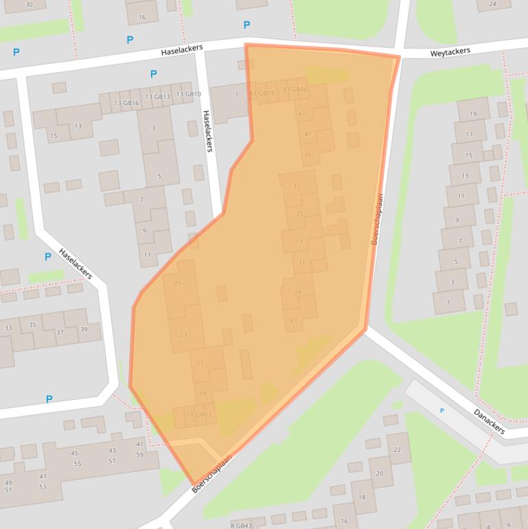 Kaart van postcodegebied 7824NA.