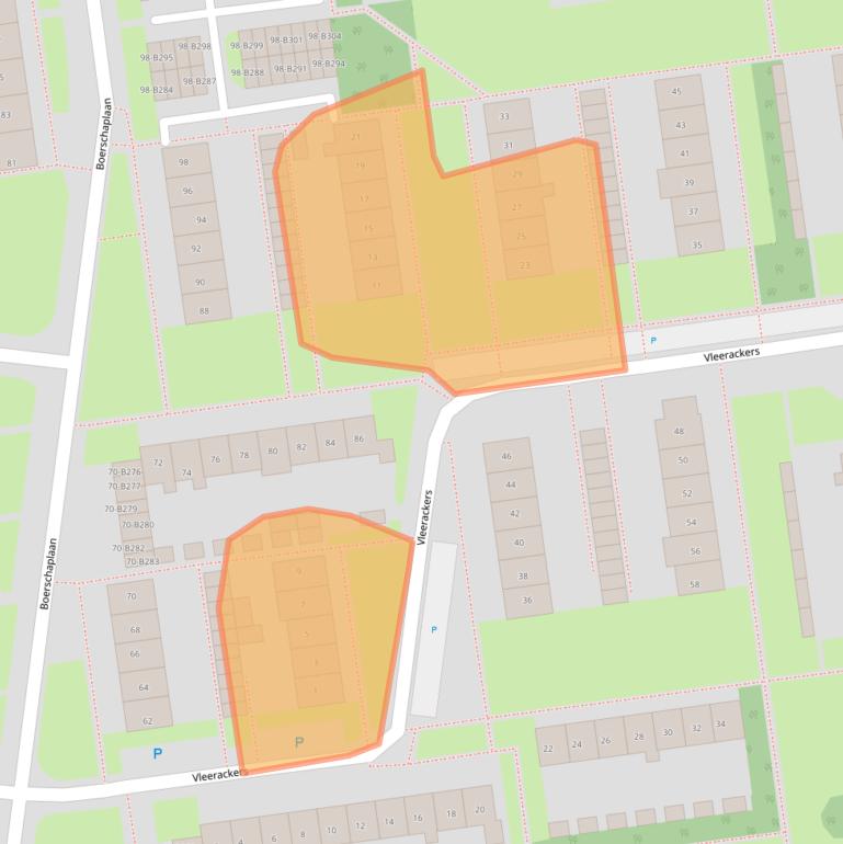 Kaart van postcodegebied 7824NL.