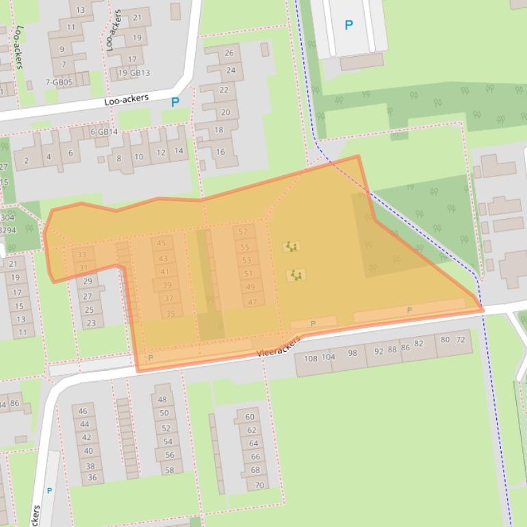 Kaart van postcodegebied 7824NM.