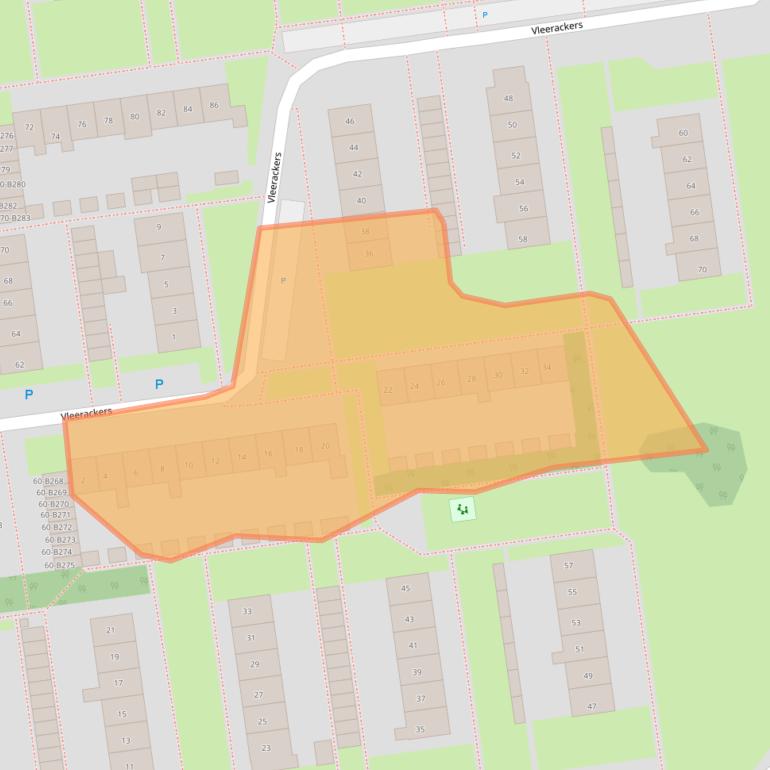 Kaart van postcodegebied 7824NN.
