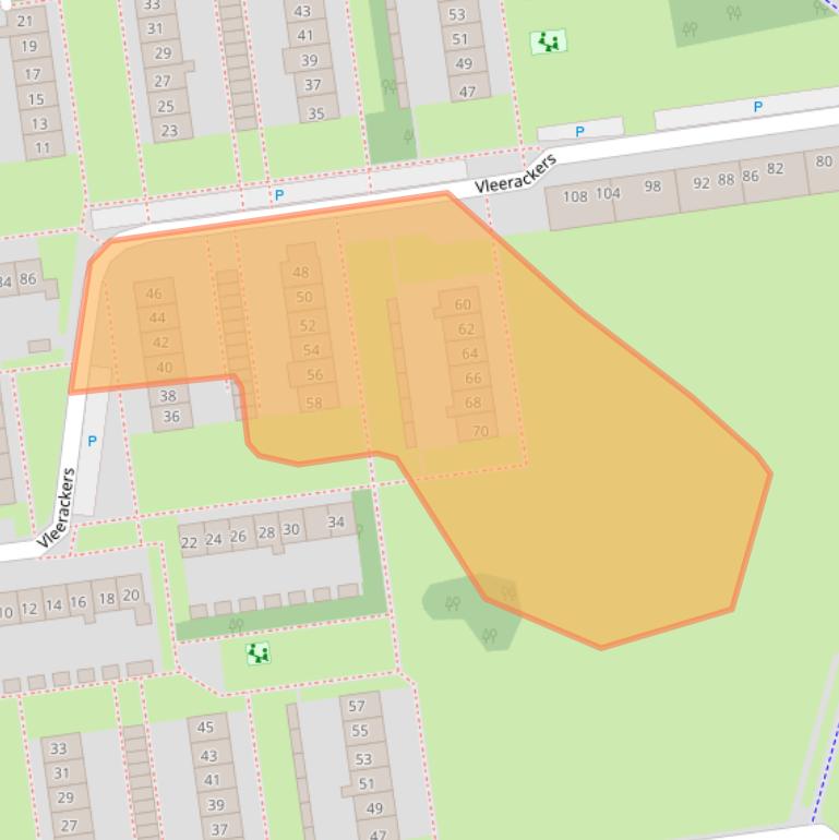 Kaart van postcodegebied 7824NP.