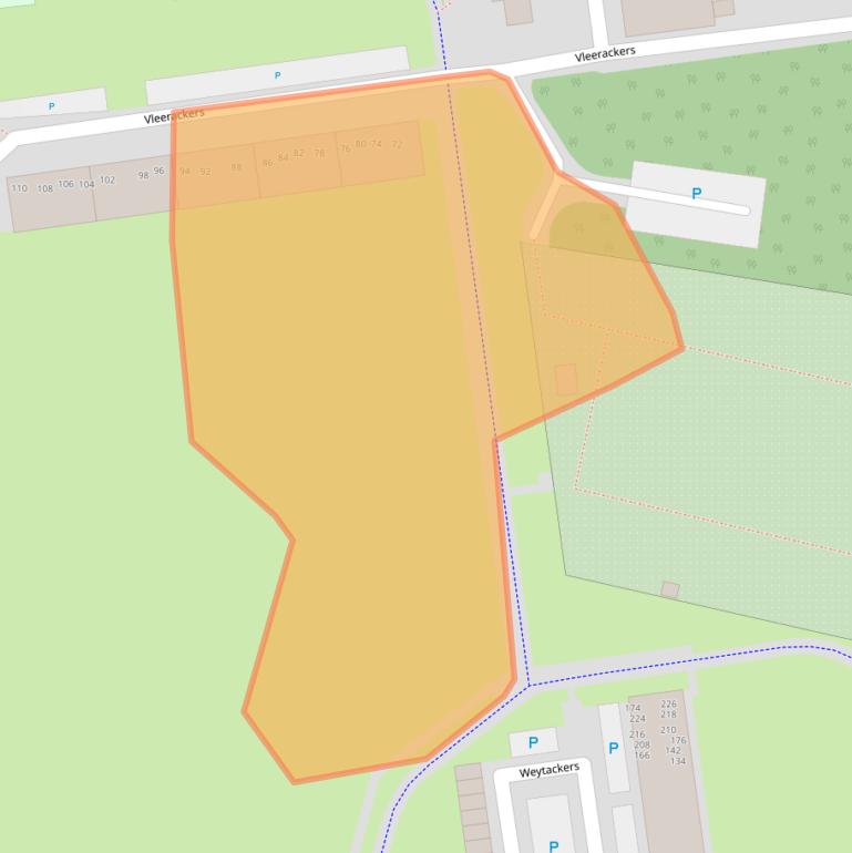 Kaart van postcodegebied 7824NR.