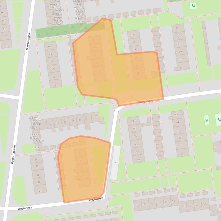 Kaart van postcodegebied 7824PA.