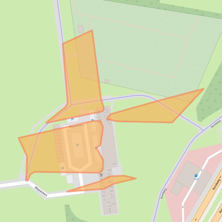 Kaart van postcodegebied 7824PJ.