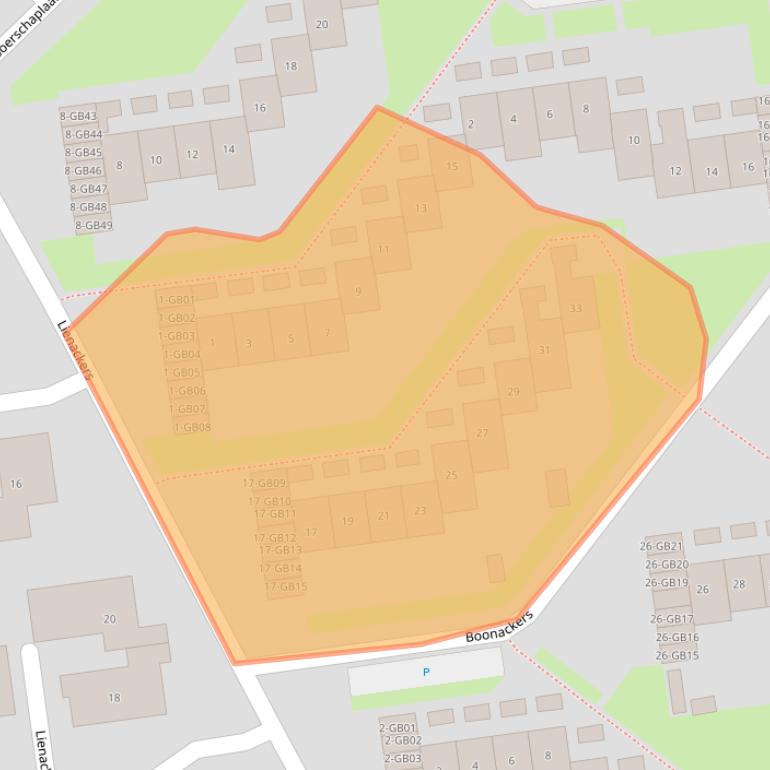 Kaart van postcodegebied 7824PS.