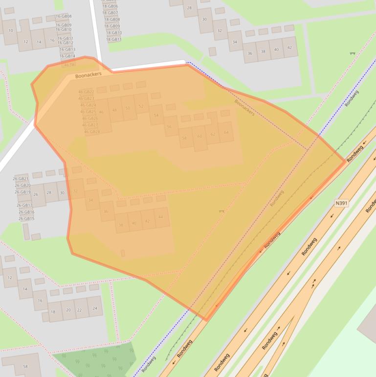 Kaart van postcodegebied 7824PX.