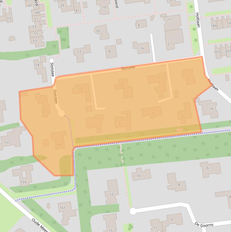 Kaart van postcodegebied 7824RD.