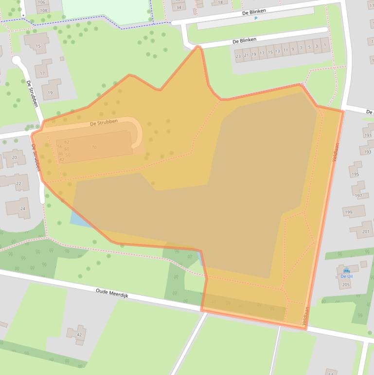 Kaart van postcodegebied 7824RR.