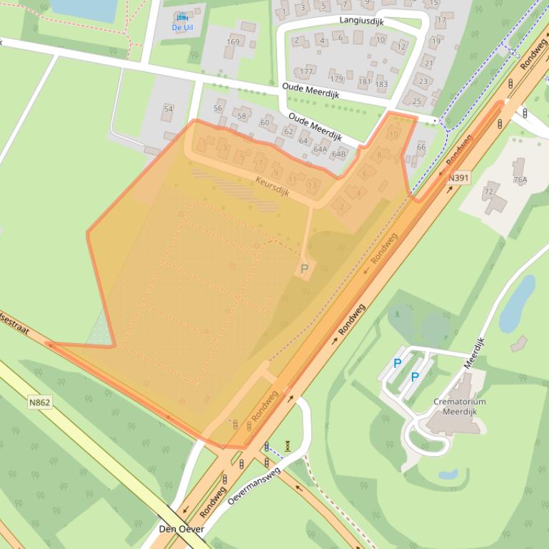 Kaart van postcodegebied 7824RZ.