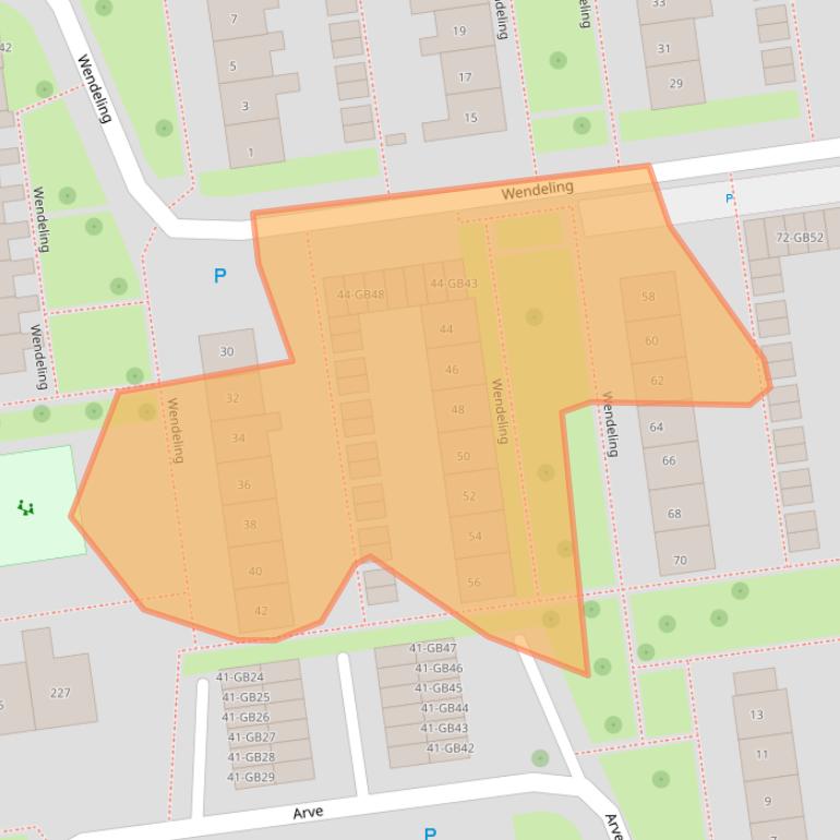 Kaart van postcodegebied 7824TH.