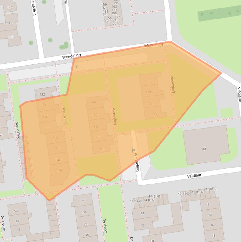 Kaart van postcodegebied 7824TL.