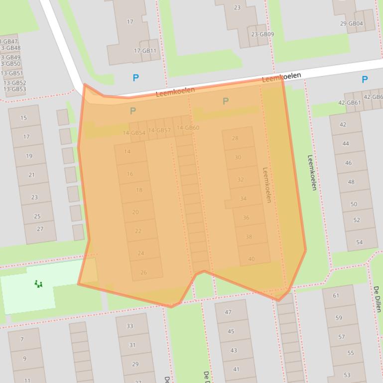 Kaart van postcodegebied 7824VL.