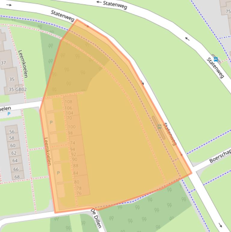 Kaart van postcodegebied 7824VN.